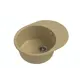 Кухонная мойка Ewigstein Rund 45f 63x50x25 см гранит цвет бежевый