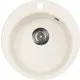 Мойка под столешницу Aquagranitex M-05 21x58x43 см мрамор цвет белый