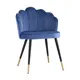 Кухонный стул Stool Group Камилла 77x53x54 см велюр цвет синий