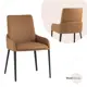 Кухонный стул Stool Group Челси 82x50x48 см экокожа цвет коричневый
