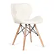 Стул Tetchair 17223 72x45x45 см экокожа цвет слоновая кость