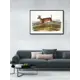 Постер Простопостер "Длиннохвостый олень" 120x90 см