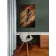 Постер в раме Просто Постер Игра в кальмара Афиша 50x40 см