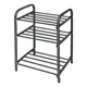 Подставка Nika 44x50x33 см 3 полки сталь цвет черный