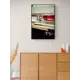 Постер Простопостер "Крупный план старинной машины" 120x90 см