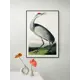 Постер Простопостер "Серый американский журавль" 120x90 см