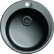 Мойка под столешницу Ewigstein Rund 45 62x62x25 см гранит цвет черный