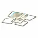 Люстра потолочная светодиодная ALMA LIGHT ALC00079SL-3000-6000K-LED.5x140W 24 м² изменение оттенков белого цвет серый серебристый