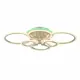 Люстра потолочная светодиодная ALMA LIGHT ALC00102SL-RGB-LED.6x132W 20 м² изменение цвета RGB цвет серый серебристый