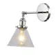Настенный светильник LUMINA DECO LDW 6801-1 CHR+PR цвет хром