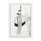 Постер Простопостер "Афиша - костюмы парижан" 50x40 см в раме