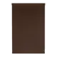 Рулонная штора Prakto Shantung 100x160 см цвет шоколад/бежевый