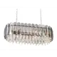 Люстра потолочная хрустальная Ambrella Light TR5073 Traditional 8 ламп 28 м² цвет хром