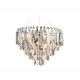 Люстра потолочная хрустальная Ambrella Light TR5255 Traditional 8 ламп 23 м² цвет хром