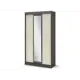 Шкаф-купе Стендмебель 240x130x51.6 см 6 полок ЛДСП цвет дуб белфорт/венге