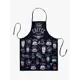 Фартук Amaro Home Coffee Time 68x83 см чёрный