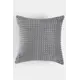 Декоративная подушка Lizzy Home 006-CR/4545, 45x45 см, цвет серый