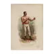 Постер Простопостер "Бокс - чемпион мира john l.sullivan" 120x90 см в подарочном тубусе без рамы