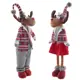 Фигура декоративная Олень 746993 Jiangsu holly everlasting inc., remeco collection 45 см растягивающаяся цвет красный