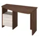 Компьютерный стол Мэрдэс Скл-крл 120 шк-ч прав 120x77x69 см ЛДСП цвет коричневый, бежево-белый