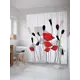 Штора для ванной JoyArty Цветочный поцелуй, 180x200 см