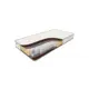 Матрас Dreamline Dream-1 S1000 200x200 см, независимый пружинный блок, двуспальный, кокосовый