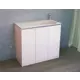 Тумба под раковину напольная Raval Gre 01 100 N W Pr 48см цвет белый