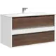Тумба под раковину Clarberg Evolution 100см крафт темный