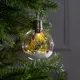 Елочный шар Luazon lighting 4357251 Isnl-070 8 см металл, пластик бесцветный/прозрачный