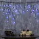 Электрогирлянда комнатная Luazon lighting 3556837 бахрома 1.8x1.8 м 48 ламп холодный белый 8 режимов работы