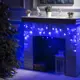 Электрогирлянда комнатная Luazon lighting 3556855 бахрома 3x3 м 80 ламп синий 8 режимов работы
