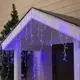 Электрогирлянда универсальная Luazon lighting 3584172 бахрома 3x3 м 160 ламп синий 1 режим работы