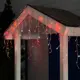 Электрогирлянда универсальная Luazon lighting 3584175 бахрома 3x3 м 160 ламп красный 1 режим работы