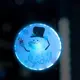 Светящаяся электрическая фигура Снеговик в шляпе для дома Luazon lighting 1 ламп h 3 см белый