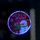 Светящаяся электрическая фигура Снеговик для дома Luazon lighting 1 ламп h 3 см красный