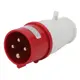 Вилка Эра V-16-3P-PE-IP44 переносная 014 3Р+РЕ 16А 380В IP44