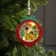 Елочная игрушка Psnl-059 Luazon lighting 4357363 10 см х 1 см красный