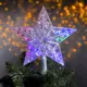 Верхушка на елку Fsnl-042 Luazon lighting 5 см х 28 см бесцветный/прозрачный