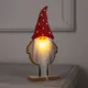 Светящаяся электрическая фигура Дед мороз для дома Luazon lighting 1 ламп h 5 см разноцветный