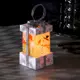 Светящаяся электрическая фигура Белый подарок со снеговиком для дома Luazon lighting 12 ламп h 11.5 см белый