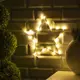Светящаяся электрическая фигура Звезда для дома Luazon lighting 22 ламп h 2 см черный