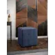 Пуф/подставка для ног Bohemia Home 45x45 см цвет синий LYON.PO.DBLN