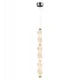 Светильник подвесной LUMINA DECO LDP 6833-3 CHR+WT Signia 1 лампа 3 м² цвет белый