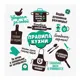 Картина на холсте Правила кухни 30х30 см
