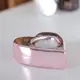 Подсвечник Simaland керамический "Сердце" 8x8.5 см розовый глянцевый 6899325