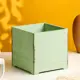 Ящик - кашпо деревянный Кубик оливка 15x15 см