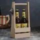 Ящик для пива 15.5x9x33 см под 2 бутылки хакки