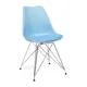 Стул Tetchair Стул tulip iron chair (mod.ec-123) 83.5x48x54.5 см пластик цвет голубой