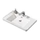 Раковина накладная Belbagno EA-800-LVB 80см