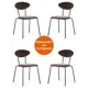 Стул Tetchair Neo (mod. 0139014) 79x54x44 см вельвет цвет хаки